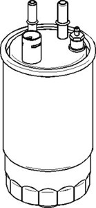 Bränslefilter, FIAT,FORD, 1 542 785, 1 578 143, 55702102, 77363804, 9S519155BA, 9S519155BB