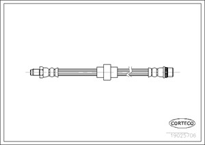 Bromsslang, Framaxel, RENAULT, 7700840390