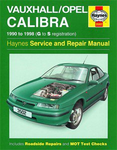 Haynes Reparationshandbok, Vauxhall/Opel Calibra, Universal