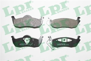 Bromsbeläggsats, Bakaxel, JEEP COMMANDER, GRAND CHEROKEE II, GRAND CHEROKEE III, 05080871AA, 05080871AB, 5080871AA, 5080871AB