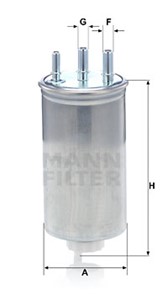 Bränslefilter, DACIA,RENAULT, 16 40 008 84R, 77 01 070 063, 77 01 478 546, 82 00 803 830