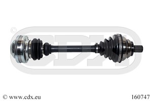 Drivaxel, framaxel vänster, VW CADDY Minibus, minivan III, CADDY Skåp/stor limousine III, 2K0407271E, 2K0407271EX