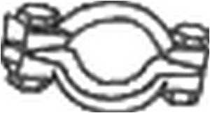 Klämma, avgassystem, MERCEDES-BENZ,SAAB,VW, 0004901341, 4229811, 4229829, 4901341