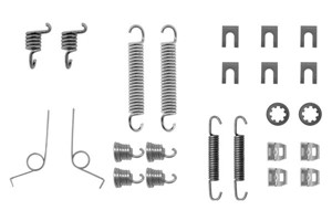 Tillbehörssats, bromsbackar, Bakaxel, DACIA,FIAT,PEUGEOT,RENAULT,SEAT,TALBOT, 4308 11, 77 01 010 665, 95 614 553