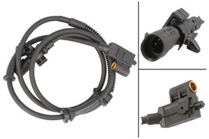 ABS-givare, Sensor, hjulvarvtal, framaxel vänster, JEEP GRAND CHEROKEE II, 56041317AB, 56041317AC