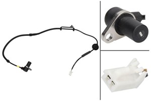 ABS-givare, Sensor, hjulvarvtal, Bakaxel höger, HYUNDAI SANTA FÉ I, 95660-26000
