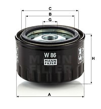 Oljefilter, ALFA ROMEO 156, 156 Sportwagon, GT, GTV, SPIDER, LANCIA LYBRA, LYBRA SW, 55189961