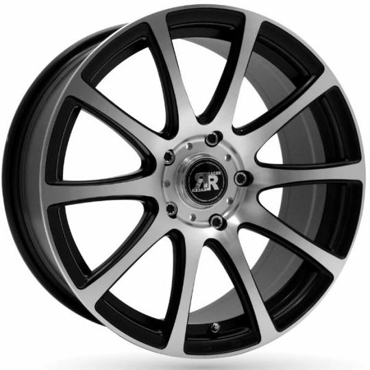 Racer Evo Matt Black Polished 6,5/15 5/114.3 ET35 B73.1