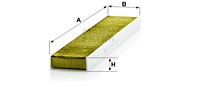 Kupefilter, FORD MONDEO III, MONDEO Sedan III, MONDEO Turnier III, JAGUAR X-TYPE I, X-TYPE Kombi I, 1115 568, 1115 650, 1119 613, 1119 6