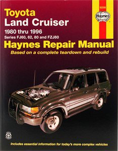 Haynes Reparationshandbok, Toyota Land Cruiser FJ60-80 FZJ80, Universal