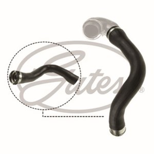 Laddluftslang, CHEVROLET,OPEL,SAAB,VAUXHALL, 13 02 275, 13 02 277, 13242121, 22990025, 23163578, 8 60 118