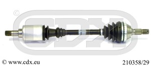Drivaxel, framaxel vänster, CITROËN,PEUGEOT, 32727L