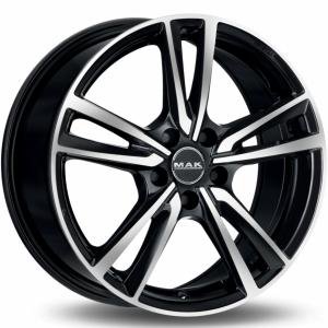 MAK Icona Black Machined Face 6x15 4/100 ET40 B72