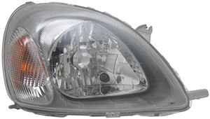 Strålkastare, Vänster, TOYOTA YARIS, 8115052020, 81150-52020, 8115052021, 81150-52021