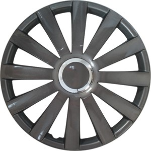 Hjulsidor/ Navkapslar, Spyder - GunMetal Kromring