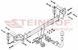 Dragkrok, Avtagbar, FIAT BRAVO II, LANCIA DELTA III