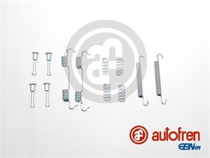 Tillbehörssats, bromsbackar, parkeringsbroms, Bakaxel, ALFA ROMEO,BMW,RENAULT, 34410004879, 34410148321, 34410410823