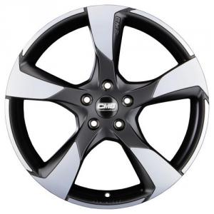 CMS C18 Matt Black Polished 8x18 5/112 ET35 B72.6