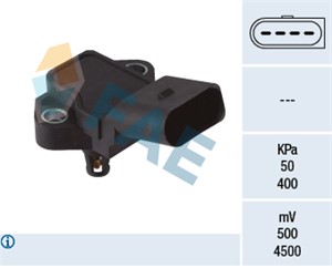 Sensor, insugstryck, AUDI,PORSCHE,SEAT,SKODA,VW, 03K 906 051