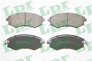 Bromsbeläggsats, Framaxel, HYUNDAI,KIA,MITSUBISHI,SSANGYONG, 410603C490, 4106048R91, 5810128A00, 5810128A20, 5810129A00, 5810129A10, 581