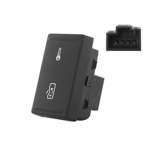 Inställning, centrallås, Fram, Instrumentpanel, SKODA FABIA II, FABIA Combi II, ROOMSTER, ROOMSTER Praktik, 5J0 962 125 WHS, 5J0 962 12
