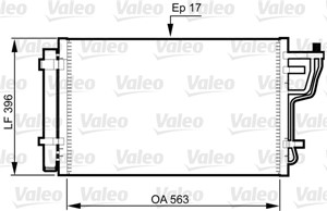 Kondensor, klimatanläggning, HYUNDAI ELANTRA Sedan IV, i30, i30 Kombi, KIA CEE'D Halvkombi, CEE'D SW, PRO CEE'D, 976061H000, 97606-1H000