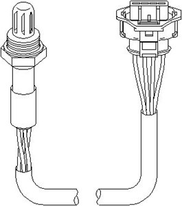 Lambdasond, OPEL CORSA C, VAUXHALL CORSA Mk II, 08 55 359, 09193654, 8 55 359