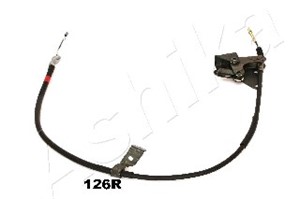 Vajer, parkeringsbroms, Höger bak, NISSAN MICRA I, 3640030B00