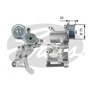 Spännrulle, flerspårsrem, TOYOTA LAND CRUISER 90, LAND CRUISER PRADO, LAND CRUISER VAN, 1662030010