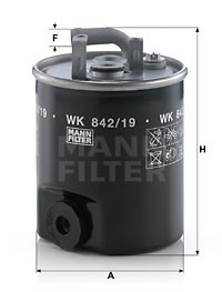 Bränslefilter, JEEP GRAND CHEROKEE II, 05080477AA, 05080477AB, 05080477AC, 665 092 00 01 28, 665 092 00 01, A 665 092 00 01, K05080477AC