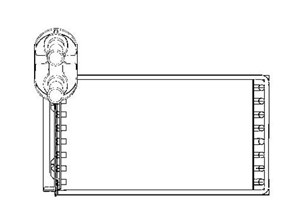 Värmeväxlare, kupévärme, Fram, FORD GALAXY I, GALAXY MK VAN I, SEAT ALHAMBRA, ALHAMBRA VAN, VW SHARAN, SHARAN VAN, 1072814, 1528756, 720