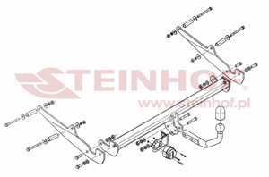 Dragkrok, Standard, RENAULT CLIO Grandtour IV