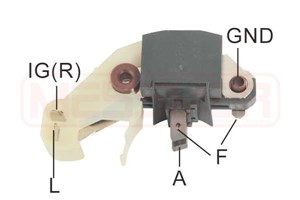 Generatorregulator, MITSUBISHI, A001T32084, A002T15384, A002T43583, A005T16084, A005T16384, A005T21984, A005T21984B, A005T22484, A005T23