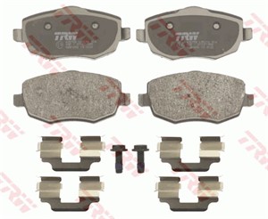 Bromsbeläggsats, Framaxel, LANCIA YPSILON, 71752991, 71754804, 77362359