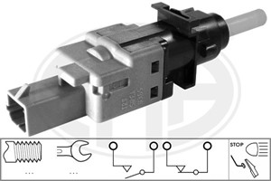 Bromsljuskontakt, CITROËN,FIAT,LANCIA,PEUGEOT, 4534 43, 60668847