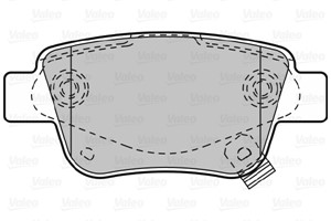 Bromsbeläggsats, Bakaxel, TOYOTA ALPHARD I, ALPHARD / VELLFIRE, AVENSIS, AVENSIS Kombi, AVENSIS Sedan, COROLLA Verso, PREVIA III, 04466-
