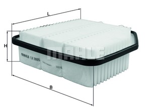 Luftfilter, LEXUS IS II, TOYOTA RAV 4 III, RAV 4 IV, RAV 4 VAN IV, 1780126010, 17801YZZAA