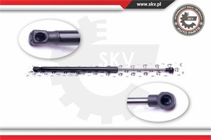 Gasfjäder, bagageutrymme, Bak, ALFA ROMEO MITO, 50508706, 50515442