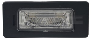 Belysning, registreringsskylt, Tvåsidig, AUDI,PORSCHE,SKODA,VW, 7PP943021, 8T0943021