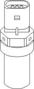 Sensor, vägmätare, AUDI,SEAT,SKODA,VW, 357 919 149B