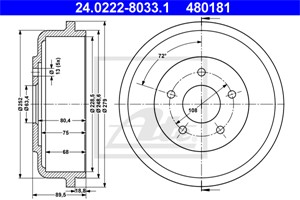 Bromstrumma, Bakaxel, FORD TOURNEO CONNECT, TRANSIT CONNECT, 1334973, 1334975, 1361302, 1361304, 2T14-1126-CD, 2T14-1126-DD, 4367102, 43