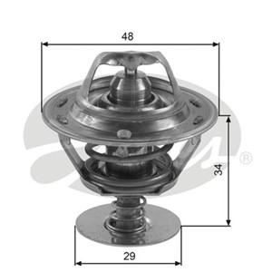 Termostat, kylvätska, DAIHATSU,NISSAN,TOYOTA,VW, 212004M500, 2120077A05, 2120077A65, 2120077A66, 2120086J00, 2120086J01, 2120090J00, 212