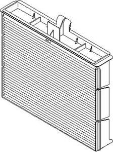 Kupefilter, RENAULT GRAND SCÉNIC II, SCÉNIC II, 7701 055 110