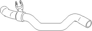 Kylarslang, RENAULT CLIO II, CLIO Skåp/halvkombi II, KANGOO, KANGOO Express, THALIA I, 7700 414 205