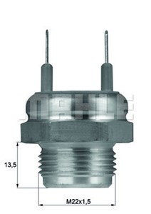 Temperaturswitch, kylarfläkt, passar många modeller, 0000004340878, 0013 25 5100, 01610460, 04086708, 2103-03808-2000, 28286103, 4 114 5