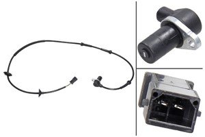 ABS-givare, Sensor, hjulvarvtal, Bakaxel höger, Bakaxel, båda sidor