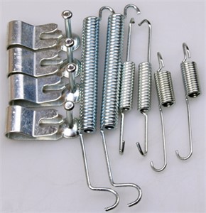 Tillbehörssats, bromsbackar, Bakaxel, MITSUBISHI COLT VI, SMART FORFOUR, 4544230292