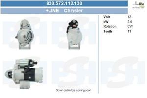 Startmotor, CHRYSLER PT CRUISER, PT CRUISER Combi Van, JEEP GRAND CHEROKEE II, 05033125AA, 05033125AB, 5033125AA, 5033125AB, M002T88571,