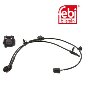 ABS-givare, Sensor, hjulvarvtal, Fram, höger eller vänster, MAZDA 3, 3 Sedan, B45A-43-70X, B45A-43-70XA