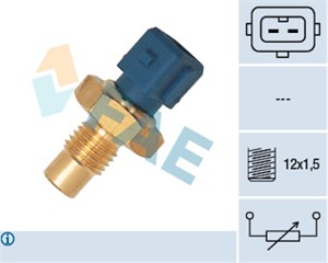 Sensor, kylvätsketemperatur, CHEVROLET,DAEWOO,OPEL,RENAULT,VOLVO, 1342850, 3447882, 3447882-6, 4500001, 77 00 743 684, 80350S6DE21, 8035